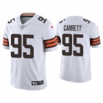 Mens Womens Youth Kids Cleveland Browns #95 Myles Garrett White Vapor Untouchable Limited Stitched Jersey