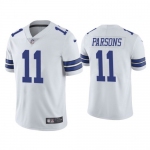 Mens Womens Youth Kids Dallas Cowboys #11 Micah Parsons White Stitched NFL Vapor Untouchable Limited Jersey