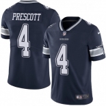 Mens Womens Youth Kids Dallas Cowboys #4 Dak Prescott Navy Blue Stitched NFL Vapor Untouchable Limited Jersey