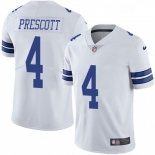 Mens Womens Youth Kids Dallas Cowboys #4 Dak Prescott White Stitched NFL Vapor Untouchable Limited Jersey