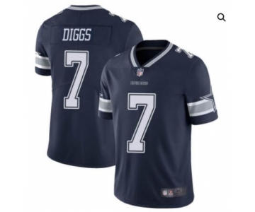 Mens Womens Youth Kids Dallas Cowboys #7 Trevon Diggs Navy Blue Stitched NFL Vapor Untouchable Limited Jersey