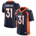 Mens Womens Youth Kids Denver Broncos #31 Justin Simmons Navy Alternate Vapor Limited Jersey