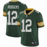 Mens Womens Youth Kids Green Bay Packers #12 Aaron Rodgers Green Vapor Limited Jersey