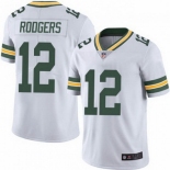 Mens Womens Youth Kids Green Bay Packers #12 Aaron Rodgers White Vapor Limited Jersey