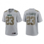 Mens Womens Youth Kids Green Bay Packers #23 Jaire Alexander Gray Atmosphere Fashion Stitched Game Jersey