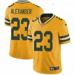 Mens Womens Youth Kids Green Bay Packers #23 Jaire Alexander Limited Gold Rush Vapor Untouchable NFL Jersey