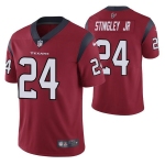 Mens Womens Youth Kids Houston Texans #24 Derek Stingley Jr. Red Vapor Untouchable Limited Stitched Jersey