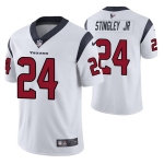 Mens Womens Youth Kids Houston Texans #24 Derek Stingley Jr. White Vapor Untouchable Limited Stitched Jersey