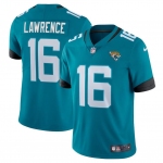 Mens Womens Youth Kids Jacksonville Jaguars #16 Trevor Lawrence Teal Vapor Limited Jersey