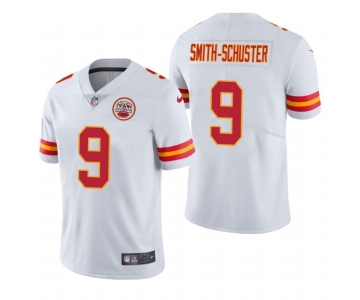 Mens Womens Youth Kids Kansas City Chiefs #9 JuJu Smith-Schuster White Stitched NFL Vapor Untouchable Limited Jersey