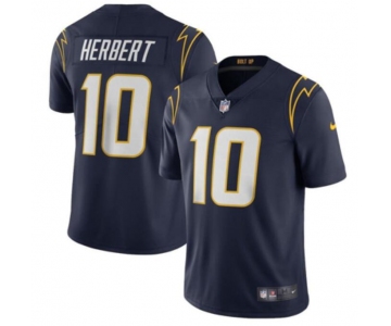 Mens Womens Youth Kids Los Angeles Chargers #10 Justin Herbert Nike Navy Alternate Vapor Limited Jersey