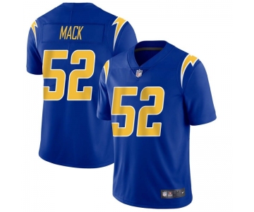 Mens Womens Youth Kids Los Angeles Chargers #52 Khalil Mack Nike Royal 2nd Alternate Vapor Limited Jersey