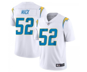 Mens Womens Youth Kids Los Angeles Chargers #52 Khalil Mack Nike White Vapor Limited Jersey