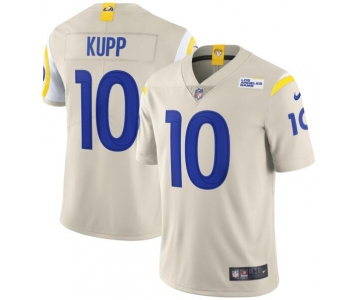 Mens Womens Youth Kids Los Angeles Rams #10 Cooper Kupp Bone Vapor Untouchable Limited Jersey