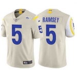 Mens Womens Youth Kids Los Angeles Rams #5 Jalen Ramsey Bone Vapor Untouchable Limited Jersey