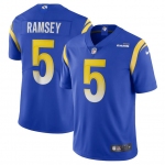 Mens Womens Youth Kids Los Angeles Rams #5 Jalen Ramsey Royal Vapor Untouchable Limited Jersey