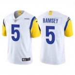 Mens Womens Youth Kids Los Angeles Rams #5 Jalen Ramsey White Vapor Untouchable Limited Jersey