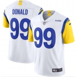 Mens Womens Youth Kids Los Angeles Rams #99 Aaron Donald White Vapor Untouchable Limited Jersey