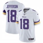 Mens Womens Youth Kids Minnesota Vikings #18 Justin Jefferson Nike White Vapor Untouchable Limited Jersey