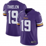 Mens Womens Youth Kids Minnesota Vikings #19 Adam Thielen Nike Purple Vapor Untouchable Limited Jersey