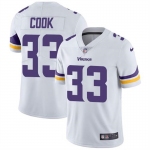 Mens Womens Youth Kids Minnesota Vikings #33 Dalvin Cook Nike White Vapor Untouchable Limited Jersey