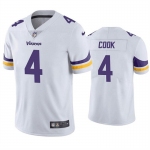 Mens Womens Youth Kids Minnesota Vikings #4 Dalvin Cook Nike White Vapor Untouchable Limited Jersey