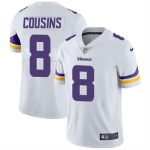 Mens Womens Youth Kids Minnesota Vikings #8 Kirk Cousins Nike White Vapor Untouchable Limited Jersey