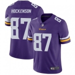 Mens Womens Youth Kids Minnesota Vikings #87 T.J. Hockenson Nike Purple Vapor Untouchable Limited Jersey