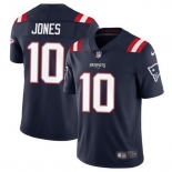 Mens Womens Youth Kids New England Patriots #10 Mac Jones Navy Vapor Untouchable Limited Stitched Jersey