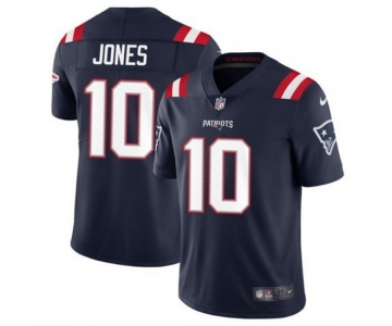 Mens Womens Youth Kids New England Patriots #10 Mac Jones Navy Vapor Untouchable Limited Stitched Jersey