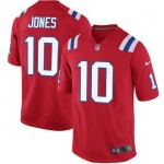 Mens Womens Youth Kids New England Patriots #10 Mac Jones Red Jersey