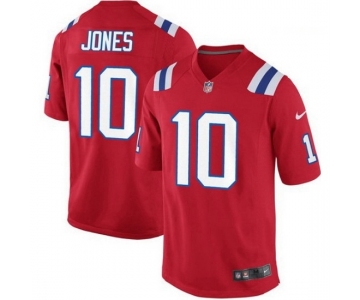 Mens Womens Youth Kids New England Patriots #10 Mac Jones Red Jersey