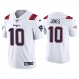 Mens Womens Youth Kids New England Patriots #10 Mac Jones White Vapor Untouchable Limited Stitched Jersey