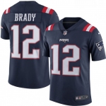 Mens Womens Youth Kids New England Patriots #12 Tom Brady Navy Blue Rush Vapor Jersey