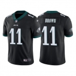 Mens Womens Youth Kids Philadelphia Eagles #11 A.J. Brown Black Vapor Limited Jersey