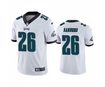 Mens Womens Youth Kids Philadelphia Eagles #26 Miles Sanders White Stitched Vapor Untouchable Limited Jersey