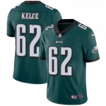 Mens Womens Youth Kids Philadelphia Eagles #62 Jason Kelce Green Vapor Untouchable Limited Jersey