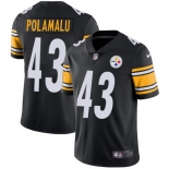 Mens Womens Youth Kids Pittsburgh Steelers #43 Troy Polamalu Black Team Color Vapor Untouchable Limited Jersey