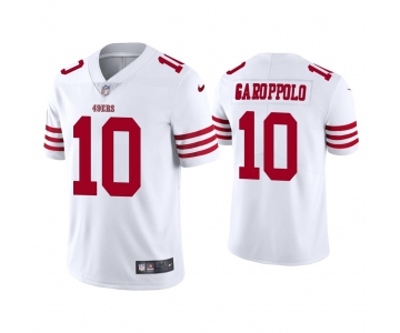 Mens Womens Youth Kids San Francisco 49ers #10 Jimmy Garoppolo Nike White Vapor Limited Jersey