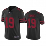 Mens Womens Youth Kids San Francisco 49ers #19 Deebo Samuel Vapor Limited Black Nike Jersey
