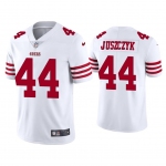 Mens Womens Youth Kids San Francisco 49ers #44 Kyle Juszczyk Nike White Vapor Limited Jersey