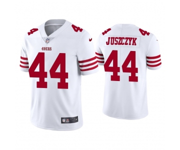 Mens Womens Youth Kids San Francisco 49ers #44 Kyle Juszczyk Nike White Vapor Limited Jersey