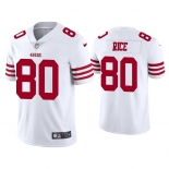 Mens Womens Youth Kids San Francisco 49ers #80 Jerry Rice Nike White Vapor Limited Jersey
