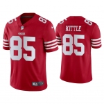 Mens Womens Youth Kids San Francisco 49ers #85 George Kittle Nike Scarlet Vapor Limited Jersey