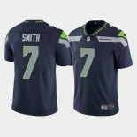 Mens Womens Youth Kids Seattle Seahawks #7 Geno Smith Nike Navy Vapor Limited Jersey