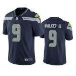 Mens Womens Youth Kids Seattle Seahawks #9 Kenneth Walker III Nike Navy Vapor Limited Jersey