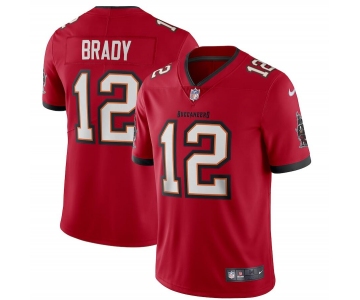 Mens Womens Youth Kids Tampa Bay Buccaneers #12 Tom Brady Nike Pewter Alternate Vapor Limited Jersey