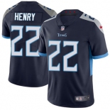Mens Womens Youth Kids Tennessee Titans #22 Derrick Henry Nike Navy Blue Alternate Stitched NFL Vapor Untouchable Limited Jersey