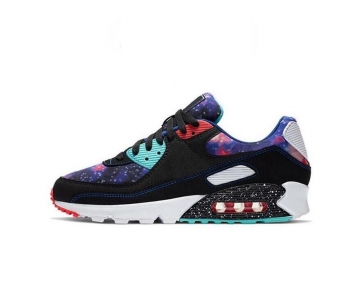 Classic Air Max 90 Running Shoes Athentic Sneakers Day of the Dead All Black White Green Pink Men Women Traine High Quality 36-45 (7) 