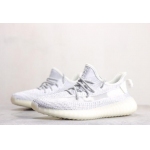 Kanye West 3M Reflective 350 V2 Running Shoes Static Inertia Wave Tephra Solid Utility Designer Mens Womens Sport Sneakers (26)